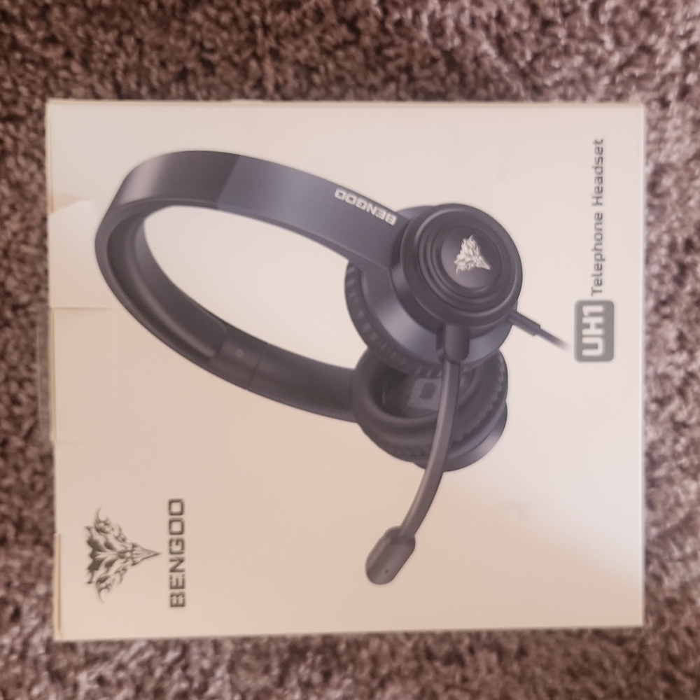 Telephone headset